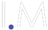 Logo Internet Media w białym kolorze